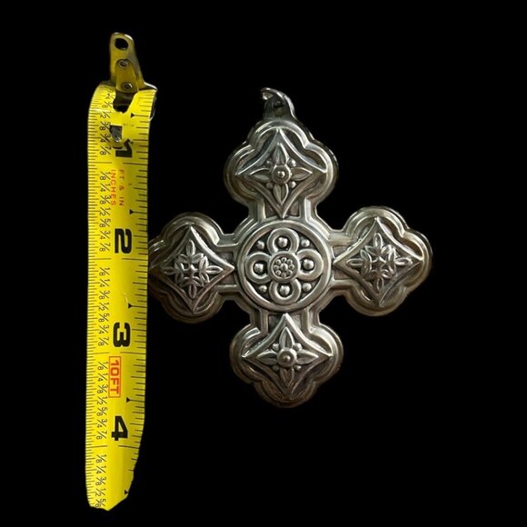 1971 Reed & Barton Christmas Cross Sterling Silver Ornament...
